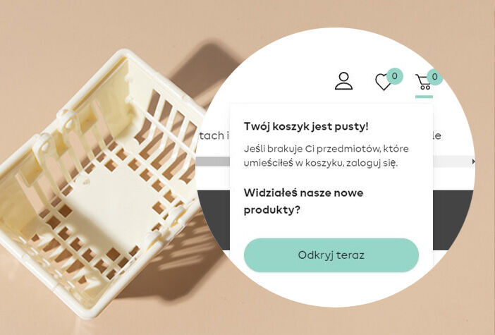 Twój koszyk jest nagle pusty?